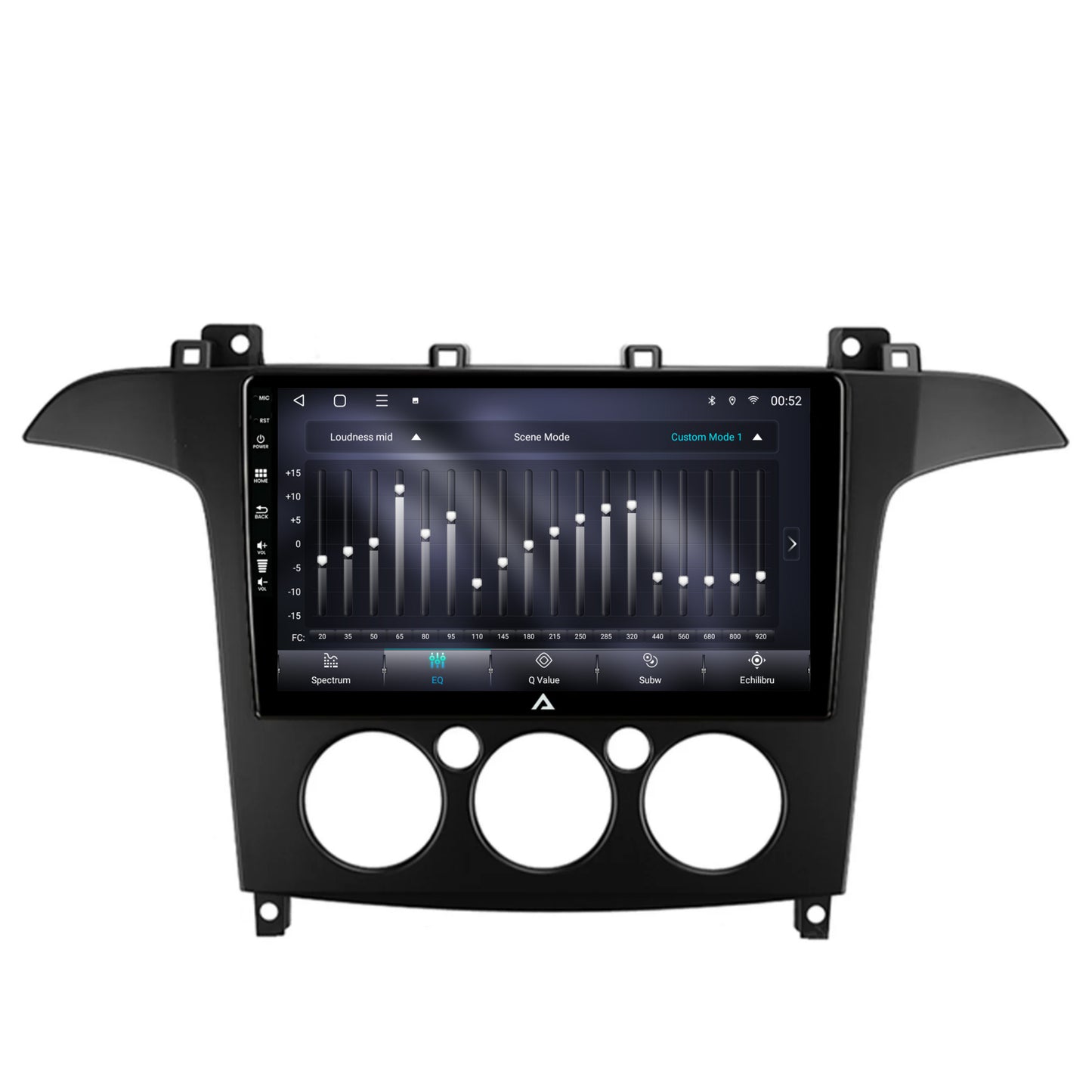 Navigatie Ford S-MAX (2006-2015) Clima Manuala, Android, E-Octacore / 2GB RAM + 32GB ROM, 9 Inch - AD-BGE9002+AD-BGRKIT124