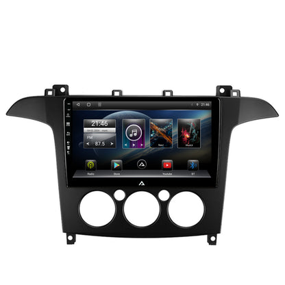 Navigatie Ford S-MAX (2006-2015) Clima Manuala, Android, P-Octacore / 2GB RAM + 32GB ROM, 9 Inch - AD-BGP9002+AD-BGRKIT124