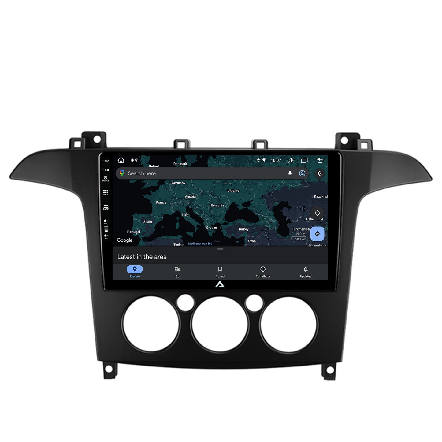 Navigatie Ford S-MAX (2006-2015) Clima Manuala, Android, Z-Octacore / 8GB RAM + 256GB ROM, 9 Inch - AD-BGZ9008+AD-BGRKIT124