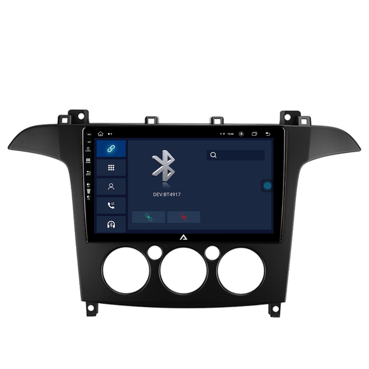 Navigatie Ford S-MAX (2006-2015) Clima Manuala, Android, Z-Octacore / 8GB RAM + 256GB ROM, 9 Inch - AD-BGZ9008+AD-BGRKIT124