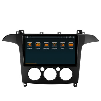 Navigatie Ford S-MAX (2006-2015) Clima Manuala, Android, V-Octacore / 4GB RAM + 64GB ROM, 9.5 Inch - AD-BGV9004+AD-BGRKIT124
