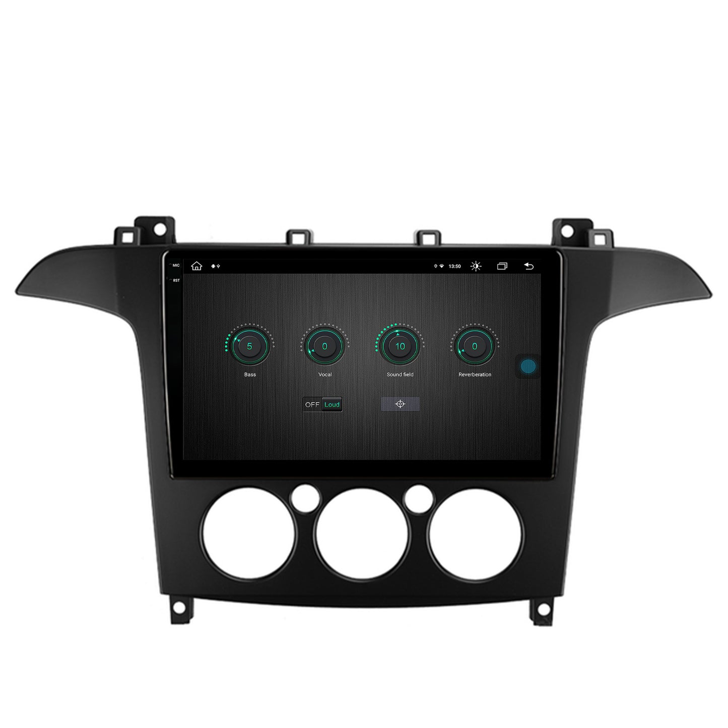 Navigatie Ford S-MAX (2006-2015) Clima Manuala, Android, V-Octacore / 4GB RAM + 64GB ROM, 9.5 Inch - AD-BGV9004+AD-BGRKIT124