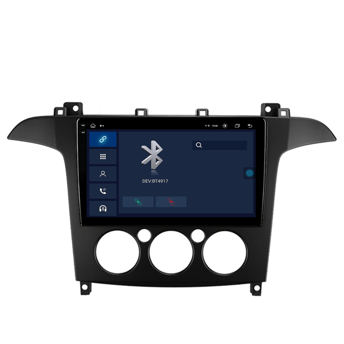 Navigatie Ford S-MAX (2006-2015) Clima Manuala, Android, X-Octacore / 8GB RAM + 256GB ROM, 9.5 Inch - AD-BGX9008+AD-BGRKIT124