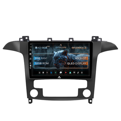 Navigatie Ford S-Max / Galaxy (2006-2015), Android, E-Octacore / 2GB RAM + 32GB ROM, 9 Inch - AD-BGE9002+AD-BGRKIT125