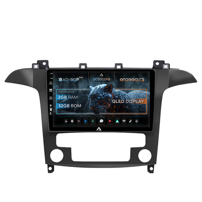 Navigatie Ford S-Max / Galaxy (2006-2015), Android, P-Octacore / 2GB RAM + 32GB ROM, 9 Inch - AD-BGP9002+AD-BGRKIT125