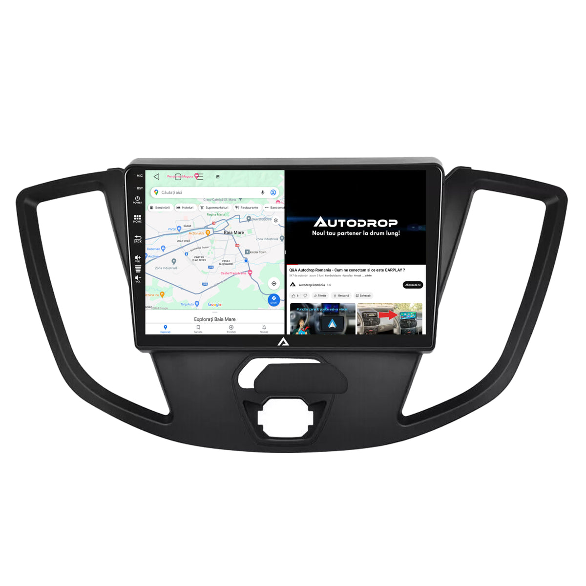 Navigatie Ford Transit (2014-2020), Android,E-Octacore / 2GB RAM + 32GB ROM, 9 Inch - AD-BGE9002+AD-BGRKIT123V2