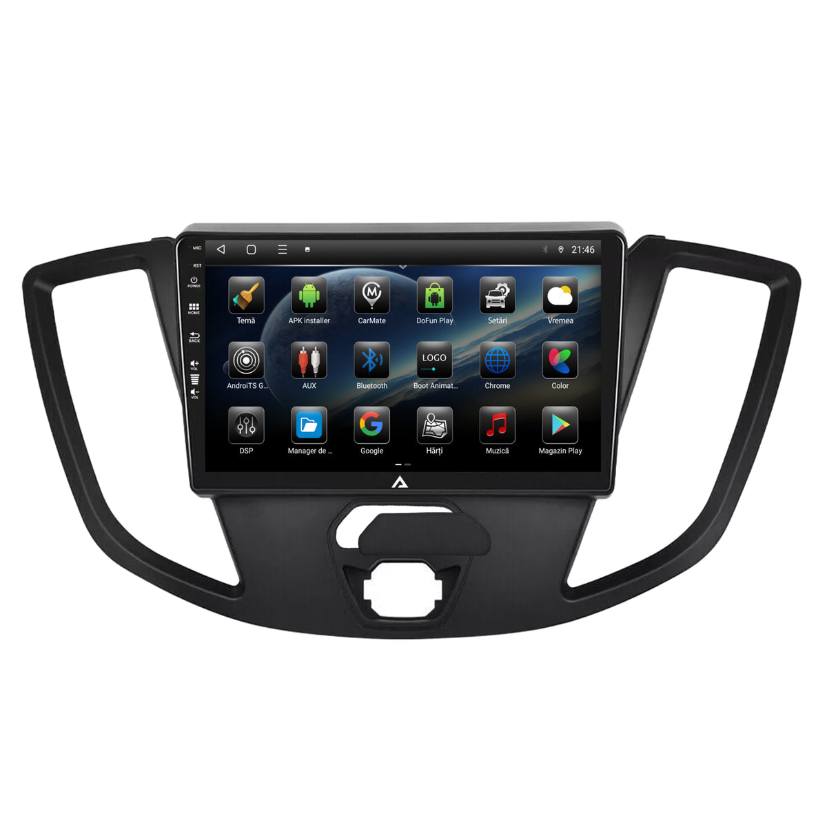 Navigatie Ford Transit (2014-2020), Android, P-Octacore / 2GB RAM + 32GB ROM, 9 Inch - AD-BGP9002+AD-BGRKIT123V2