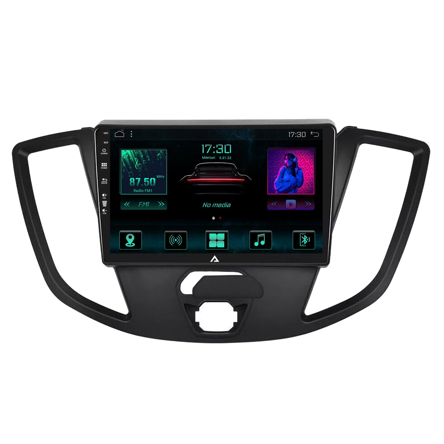 Navigatie Ford Transit (2014-2020), Android, A-Octacore / 4GB RAM + 64GB ROM, 9 Inch - AD-BGA9004+AD-BGRKIT123V2