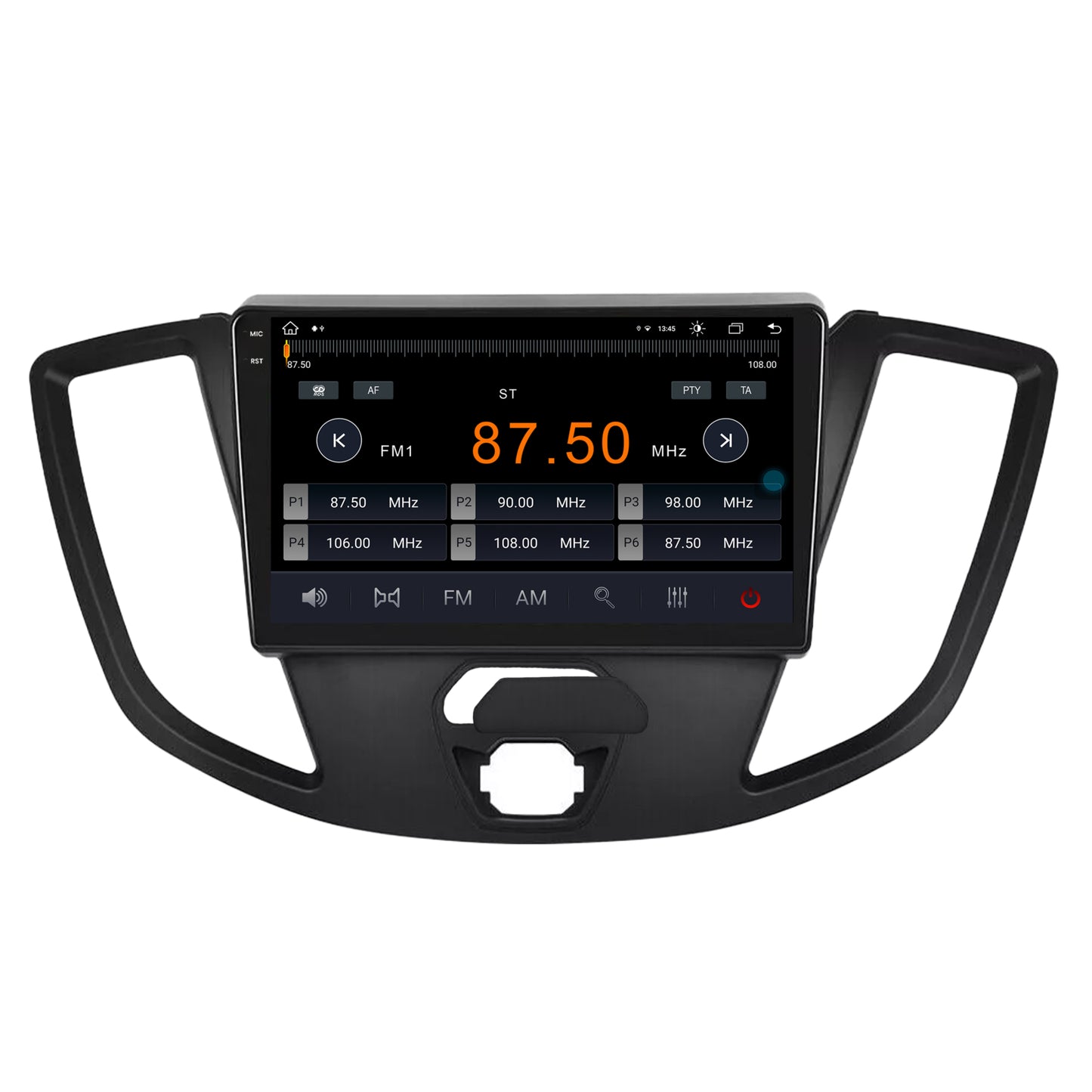 Navigatie Ford Transit (2014-2020), Android, X-Octacore / 8GB RAM + 256GB ROM, 9.5 Inch - AD-BGX9008+AD-BGRKIT123V2