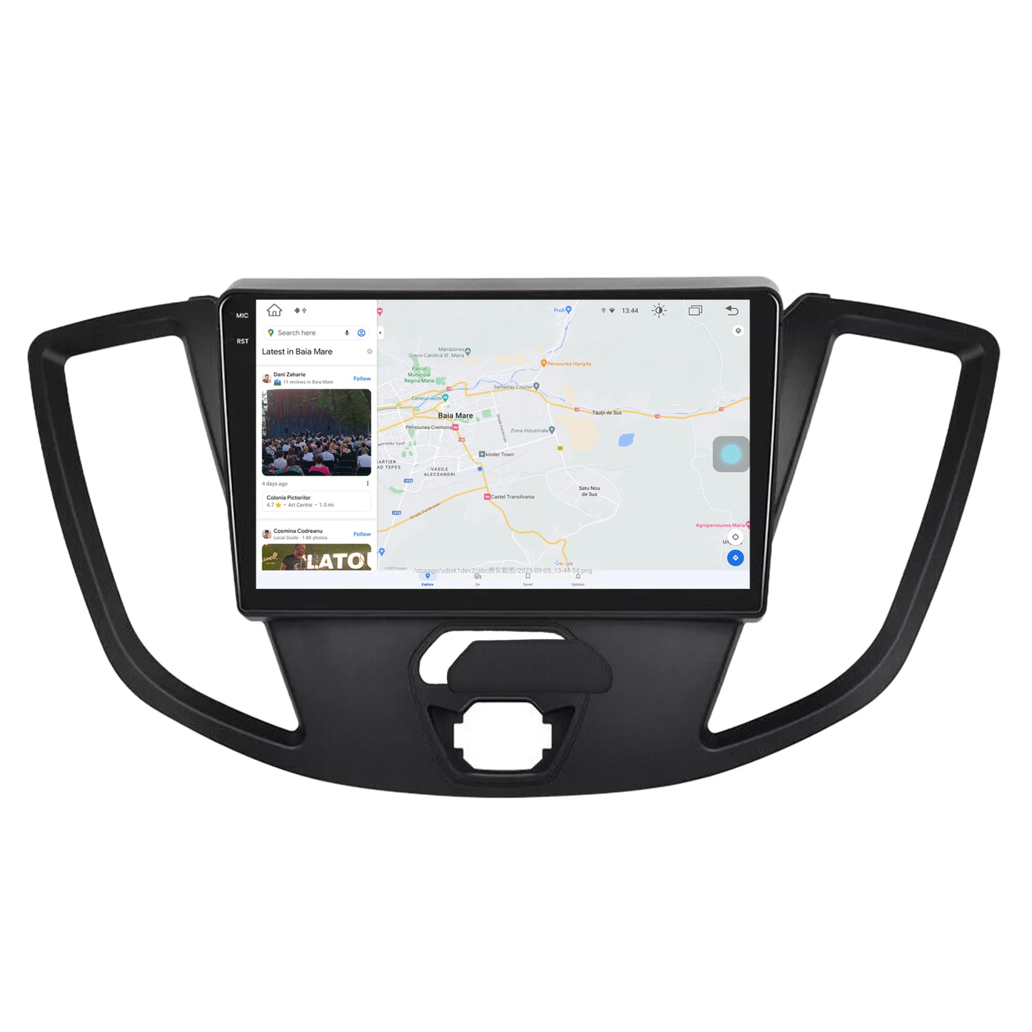 Navigatie Ford Transit (2014-2020), Android, X-Octacore / 8GB RAM + 256GB ROM, 9.5 Inch - AD-BGX9008+AD-BGRKIT123V2