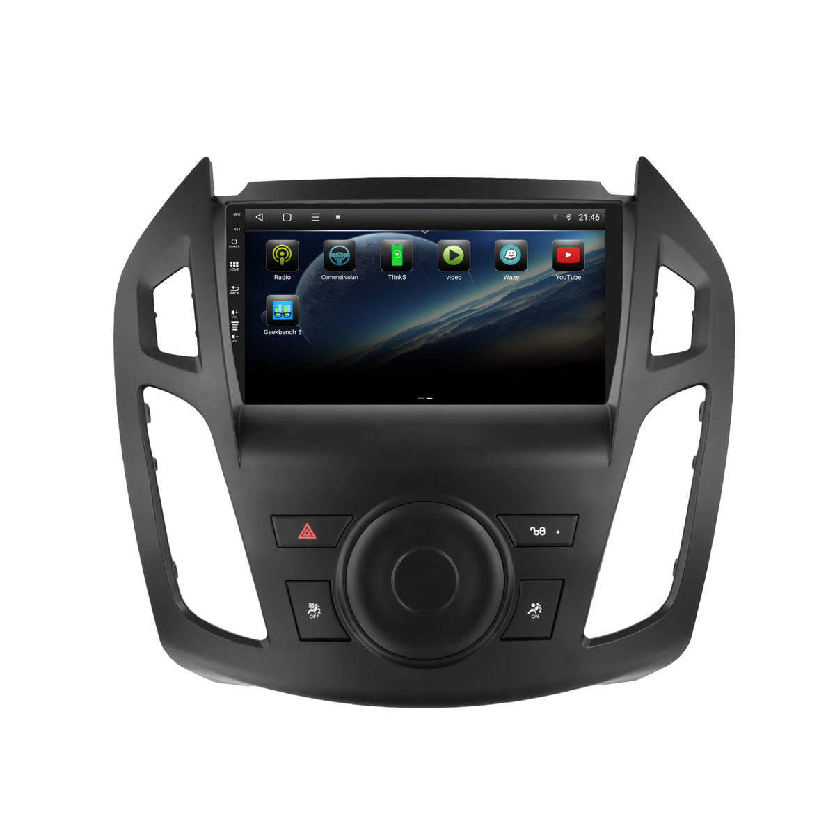 Navigatie Ford Transit (2015-2021), Android, E-Octacore / 2GB RAM + 32GB ROM, 9 Inch - AD-BGE9002+AD-BGRKIT111