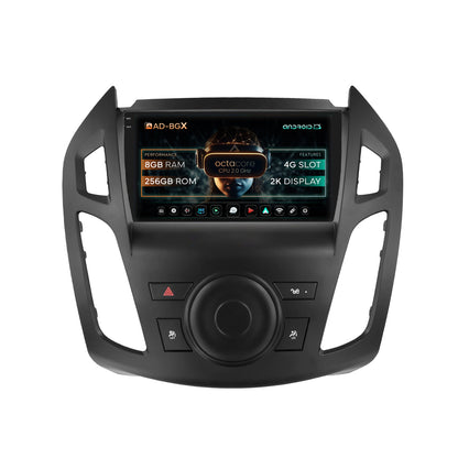 Navigatie Ford Transit (2015-2021), Android, X-Octacore / 8GB RAM + 256GB ROM, 9.5 Inch - AD-BGX9008+AD-BGRKIT111