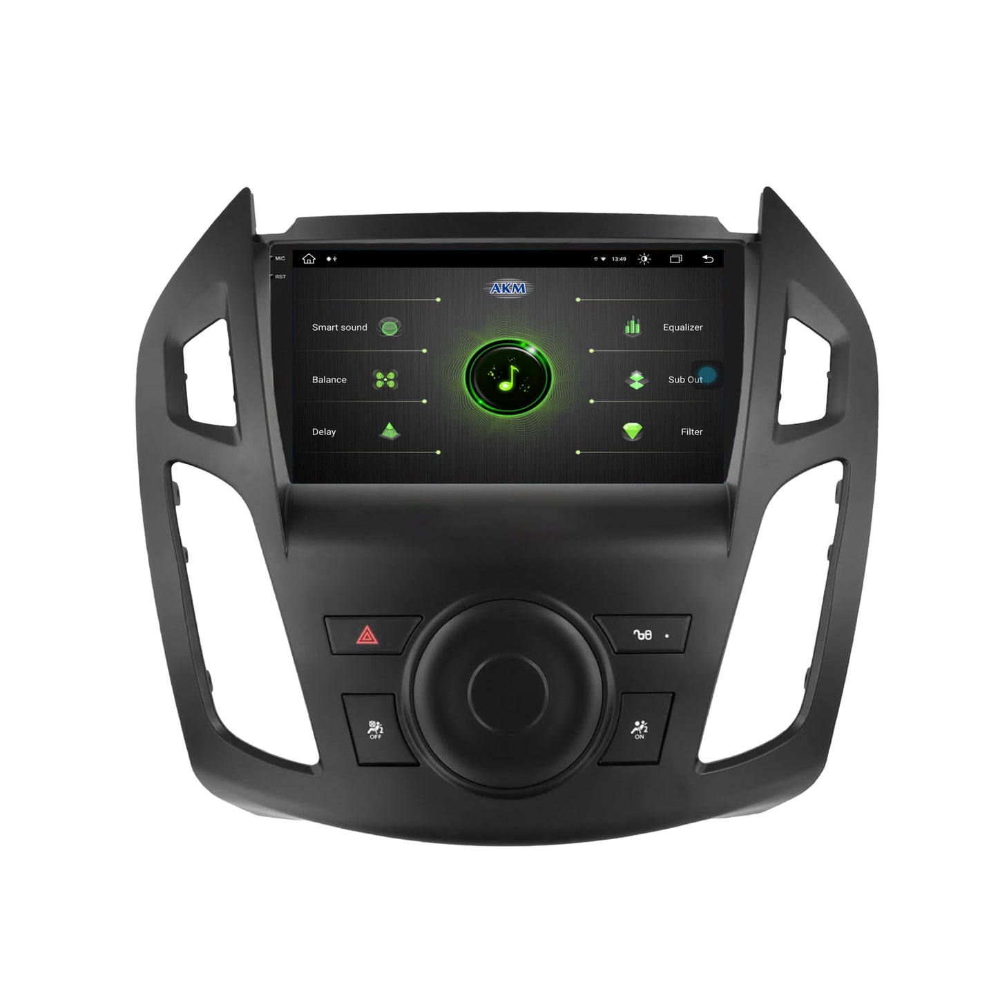 Navigatie Ford Transit (2015-2021), Android, X-Octacore / 8GB RAM + 256GB ROM, 9.5 Inch - AD-BGX9008+AD-BGRKIT111