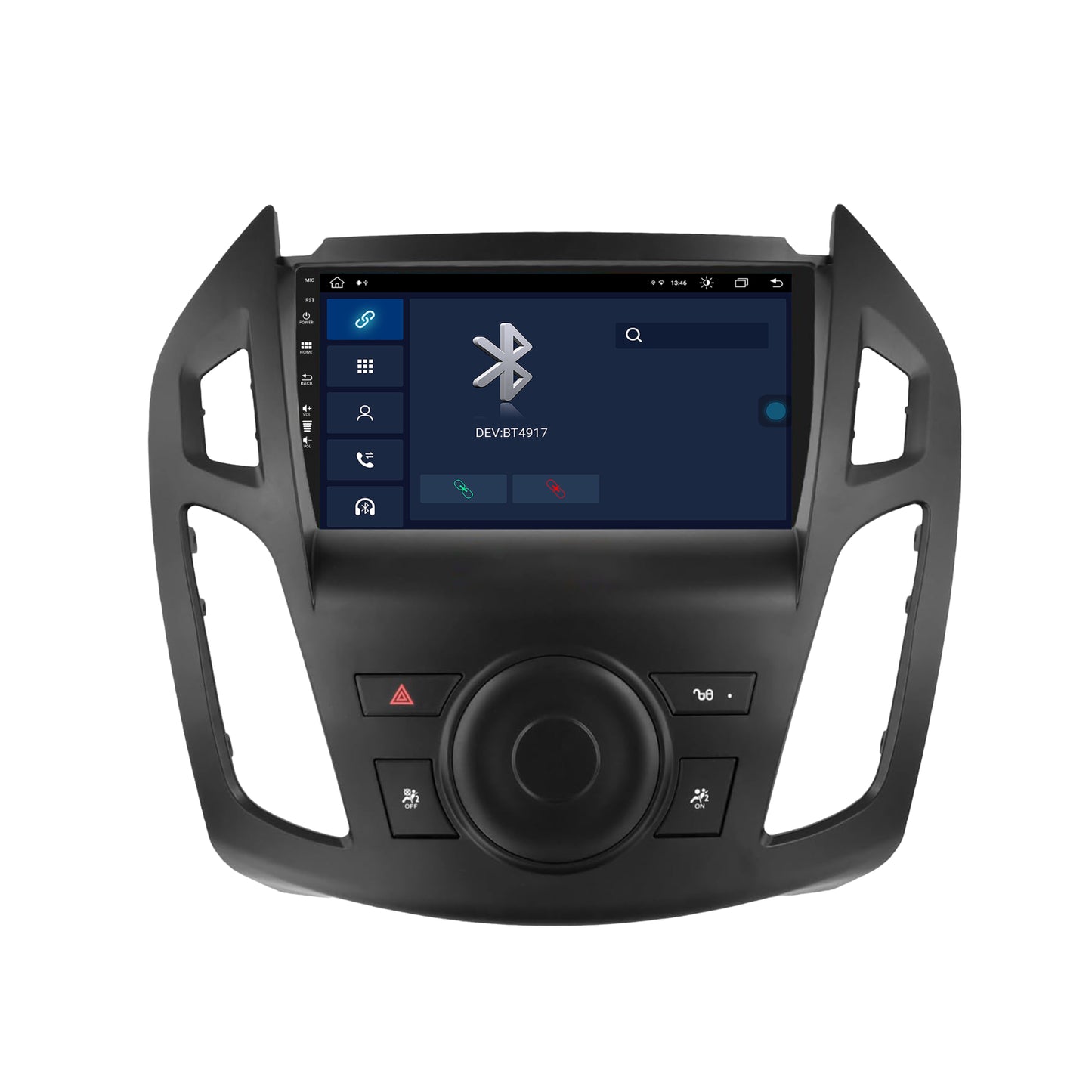 Navigatie Ford Transit (2015-2021), Android, Z-Octacore / 8GB RAM + 256GB ROM, 9 Inch - AD-BGZ9008+AD-BGRKIT111