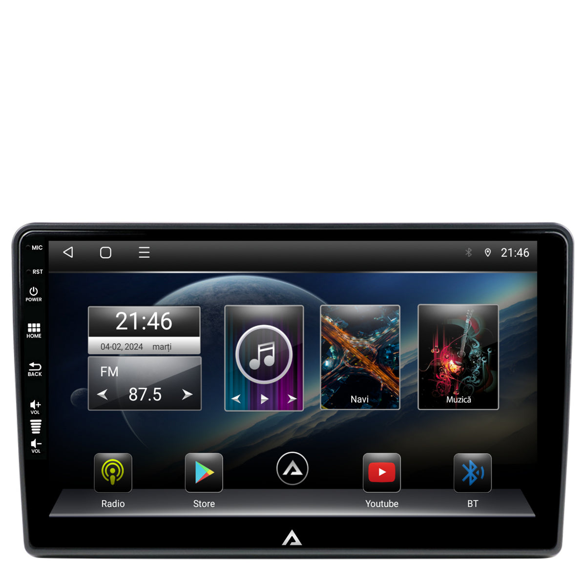 Navigatie Ford Transit 2019+, Android, E-Octacore / 2GB RAM + 32GB ROM, 10.1 Inch - AD-BGE10002+AD-BGRKIT121