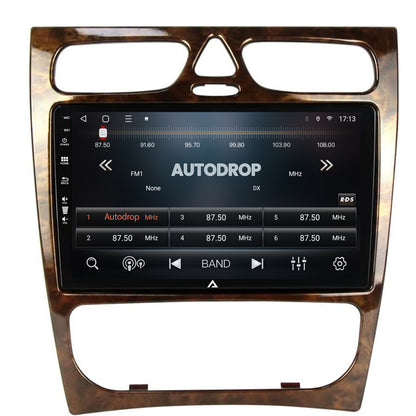Navigatie Benz C Class (W203) (2000-2004), Android, P-Octacore / 2GB RAM + 32GB ROM, 9 Inch - AD-BGP9002+AD-BGRKIT416V3