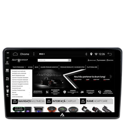 Navigatie Ford Transit 2019+, Android, A-Octacore / 4GB RAM + 64GB ROM, 10.1 Inch - AD-BGA10004+AD-BGRKIT121