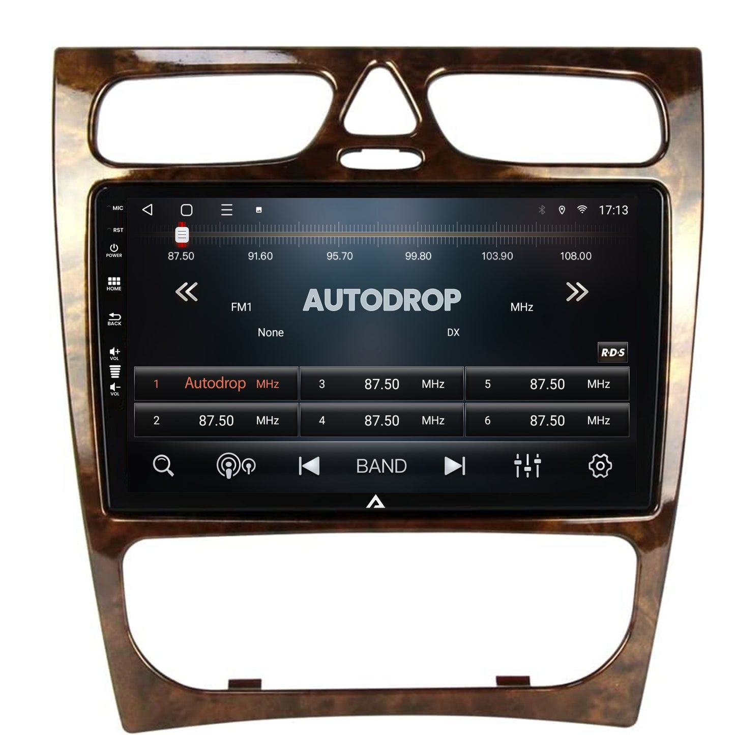 Navigatie Benz C Class (W203) (2002-2004), Android, A-Octacore / 4GB RAM + 64GB ROM, 9 Inch - AD-BGA9004+AD-BGRKIT416V3