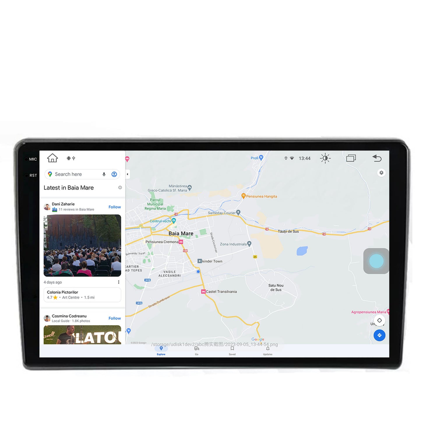 Navigatie Ford Transit 2019+, Android, V-Octacore / 4GB RAM + 64GB ROM, 10.36 Inch - AD-BGV10004+AD-BGRKIT121