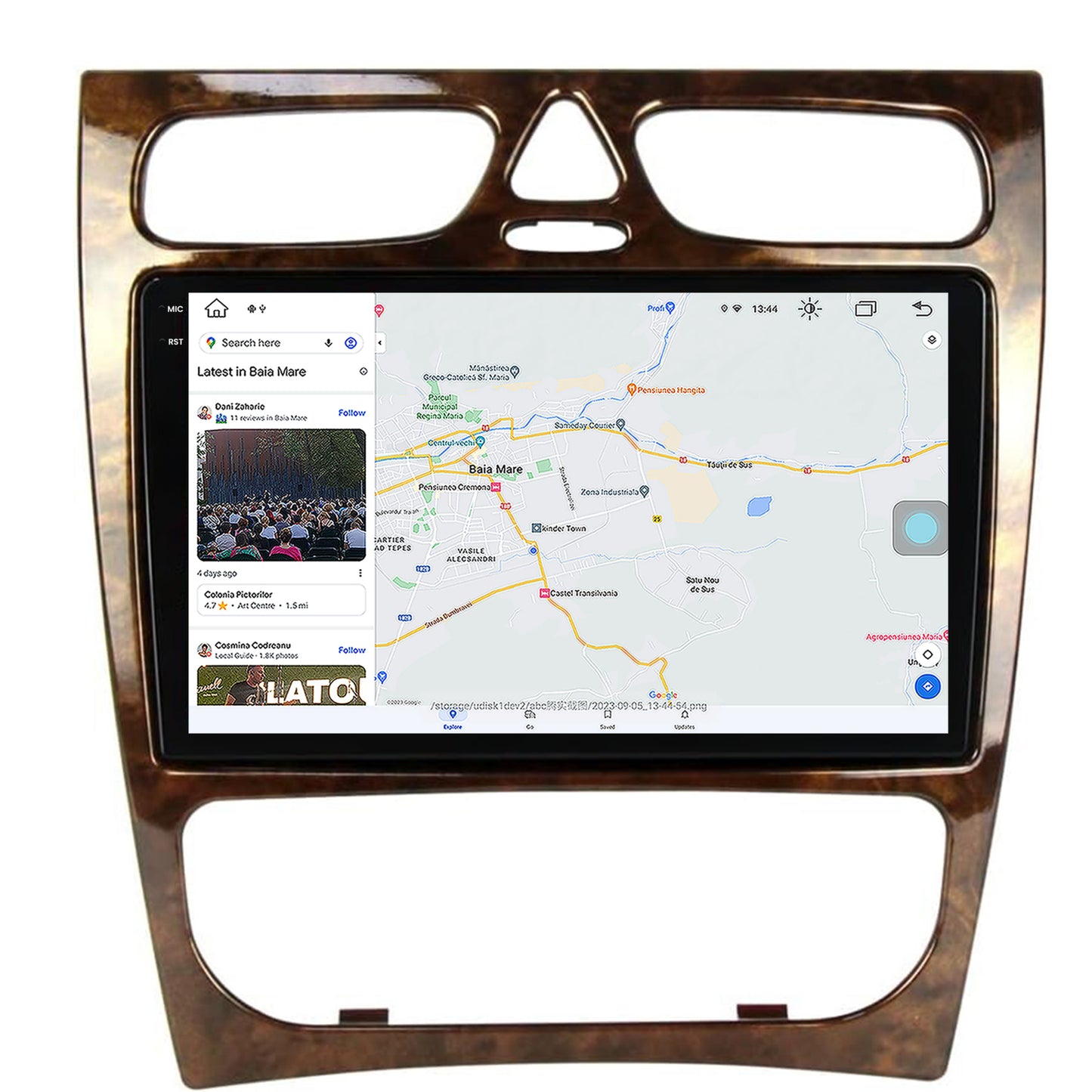 Navigatie Benz C Class (W203) (2002-2004), Android, X-Octacore / 8GB RAM + 256GB ROM, 9.5 Inch - AD-BGX9008+AD-BGRKIT416V3