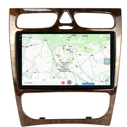 Navigatie Benz C Class (W203) (2002-2004), Android, X-Octacore / 8GB RAM + 256GB ROM, 9.5 Inch - AD-BGX9008+AD-BGRKIT416V3