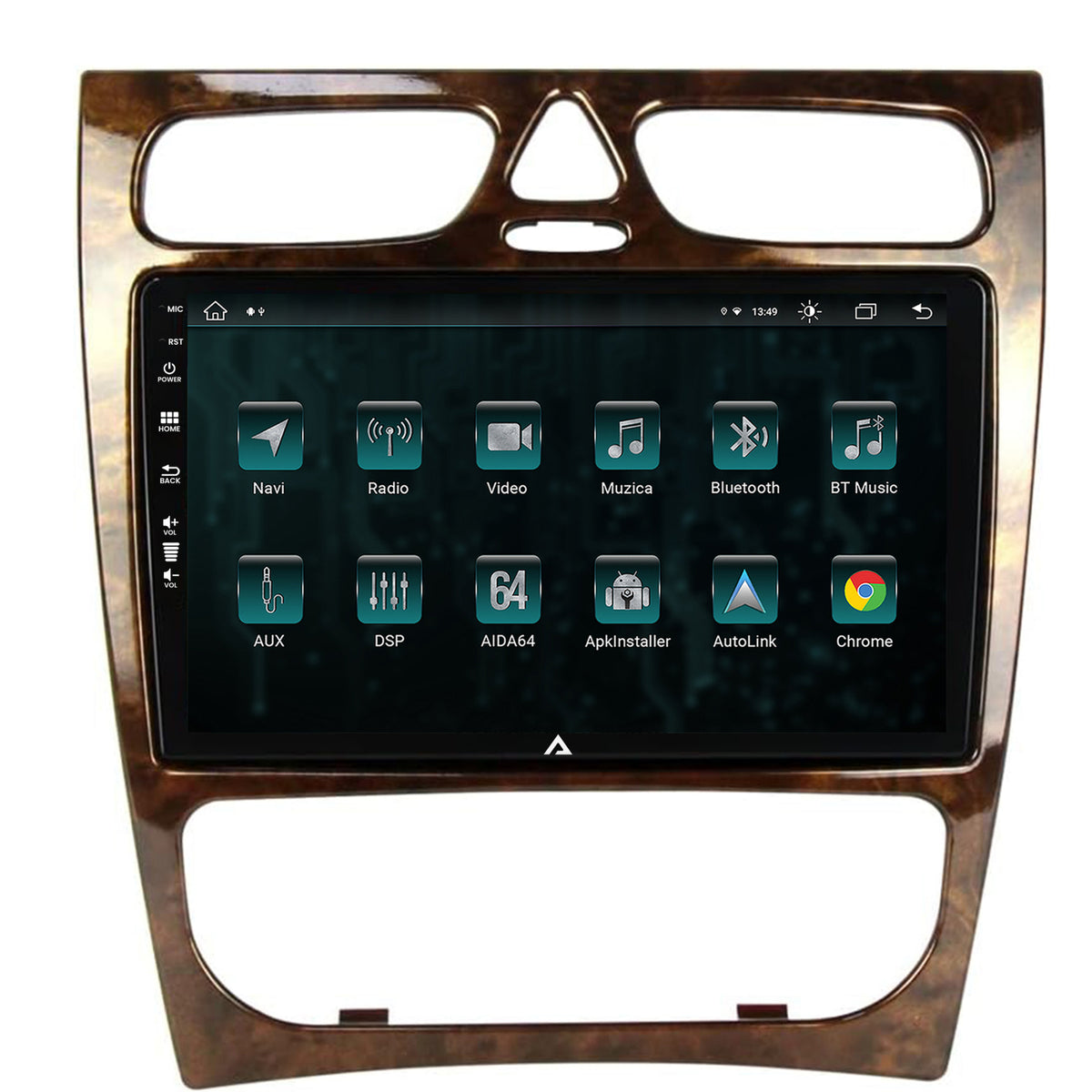 Navigatie Benz C Class (W203) (2002-2004), Android, Z-Octacore / 8GB RAM + 256GB ROM, 9 Inch - AD-BGZ9008+AD-BGRKIT416V3