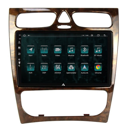 Navigatie Benz C Class (W203) (2002-2004), Android, Z-Octacore / 8GB RAM + 256GB ROM, 9 Inch - AD-BGZ9008+AD-BGRKIT416V3