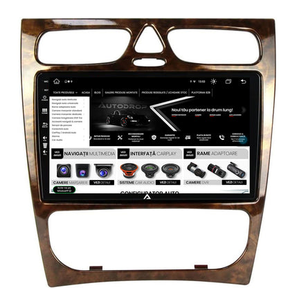 Navigatie Benz C Class (W203) (2002-2004), Android, Z-Octacore / 8GB RAM + 256GB ROM, 9 Inch - AD-BGZ9008+AD-BGRKIT416V3