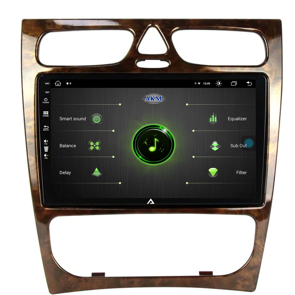 Navigatie Benz C Class (W203) (2002-2004), Android, Z-Octacore / 8GB RAM + 256GB ROM, 9 Inch - AD-BGZ9008+AD-BGRKIT416V3
