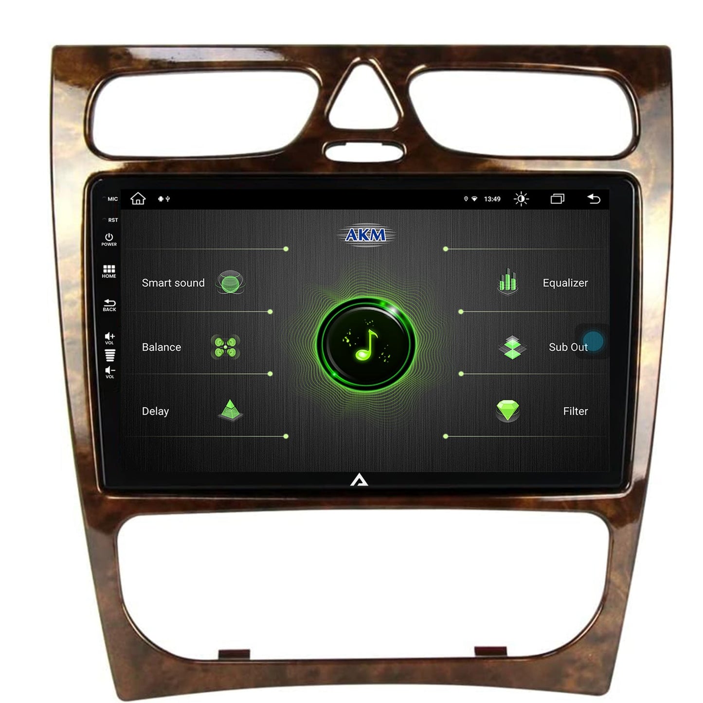 Navigatie Benz C Class (W203) (2002-2004), Android, Z-Octacore / 8GB RAM + 256GB ROM, 9 Inch - AD-BGZ9008+AD-BGRKIT416V3