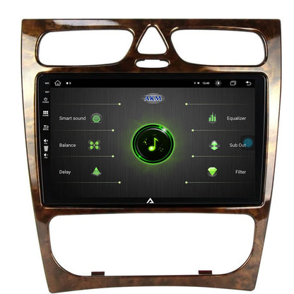 Navigatie Benz C Class (W203) (2002-2004), Android, Z-Octacore / 8GB RAM + 256GB ROM, 9 Inch - AD-BGZ9008+AD-BGRKIT416V3