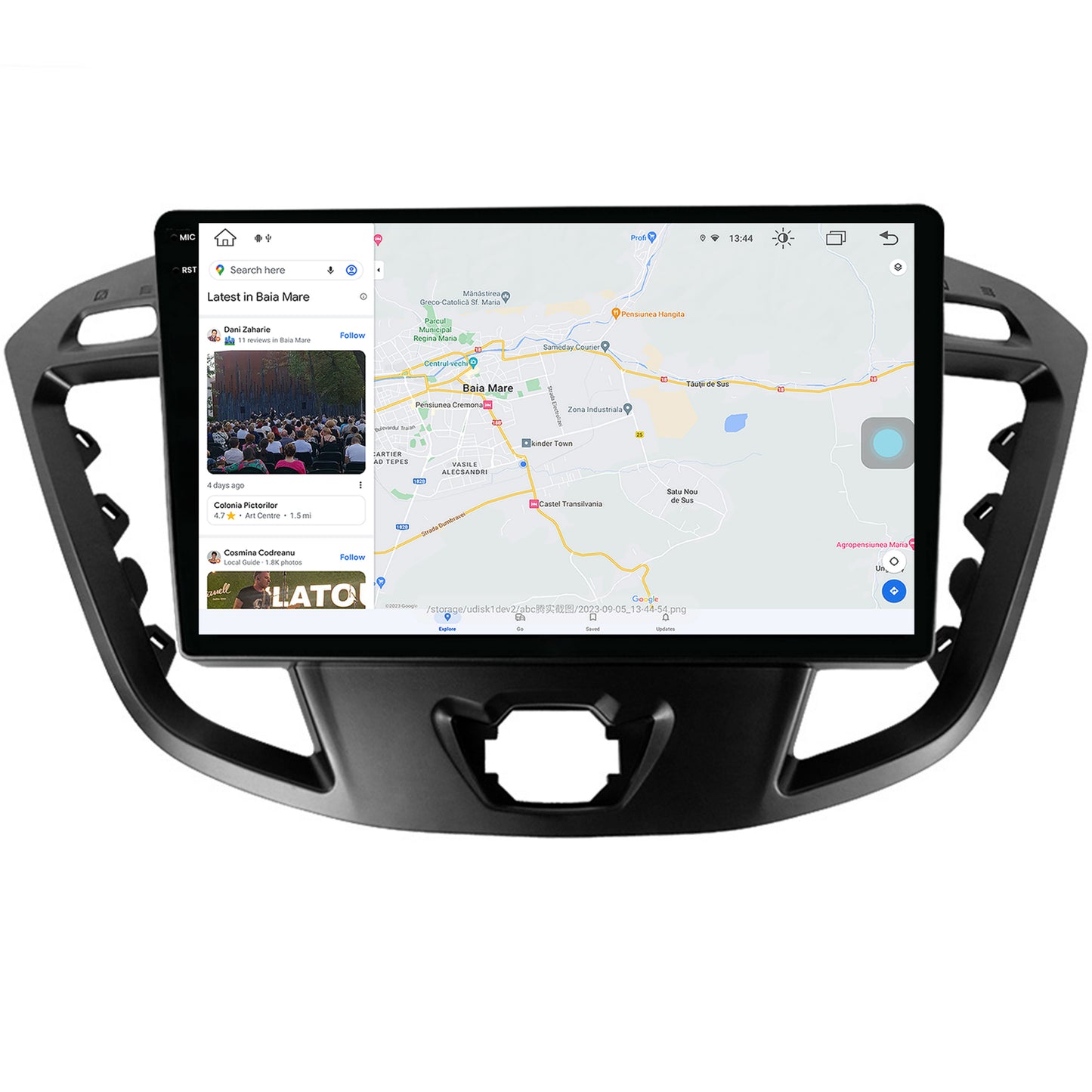 Navigatie Ford Transit / Tourneo (2012-2020), Android, X-Octacore / 8GB RAM + 256GB ROM, 9.5 Inch - AD-BGX9008+AD-BGRKIT123