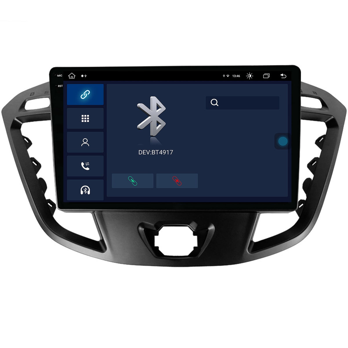 Navigatie Ford Transit / Tourneo (2012-2020), Android, X-Octacore / 8GB RAM + 256GB ROM, 9.5 Inch - AD-BGX9008+AD-BGRKIT123