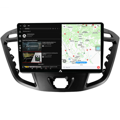 Navigatie Ford Transit / Tourneo (2012-2020), Android, Z-Octacore / 8GB RAM + 256GB ROM, 9 Inch - AD-BGZ9008+AD-BGRKIT123