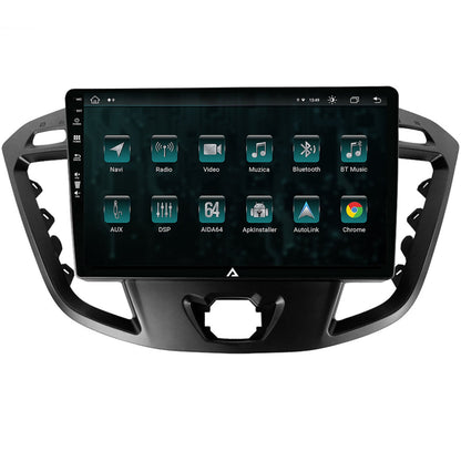 Navigatie Ford Transit / Tourneo (2012-2020), Android, Z-Octacore / 8GB RAM + 256GB ROM, 9 Inch - AD-BGZ9008+AD-BGRKIT123