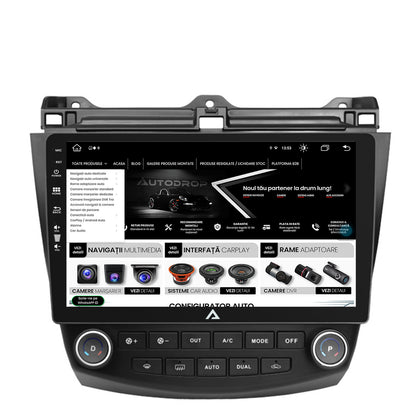 Navigatie Honda Accord 7 (2005-2008), Android, Z-Octacore / 8GB RAM + 256GB ROM, 10.1 Inch - AD-BGZ10008+AD-BGRKIT012