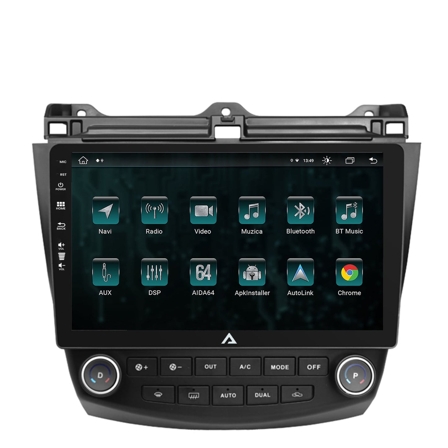 Navigatie Honda Accord 7 (2005-2008), Android, Z-Octacore / 8GB RAM + 256GB ROM, 10.1 Inch - AD-BGZ10008+AD-BGRKIT012