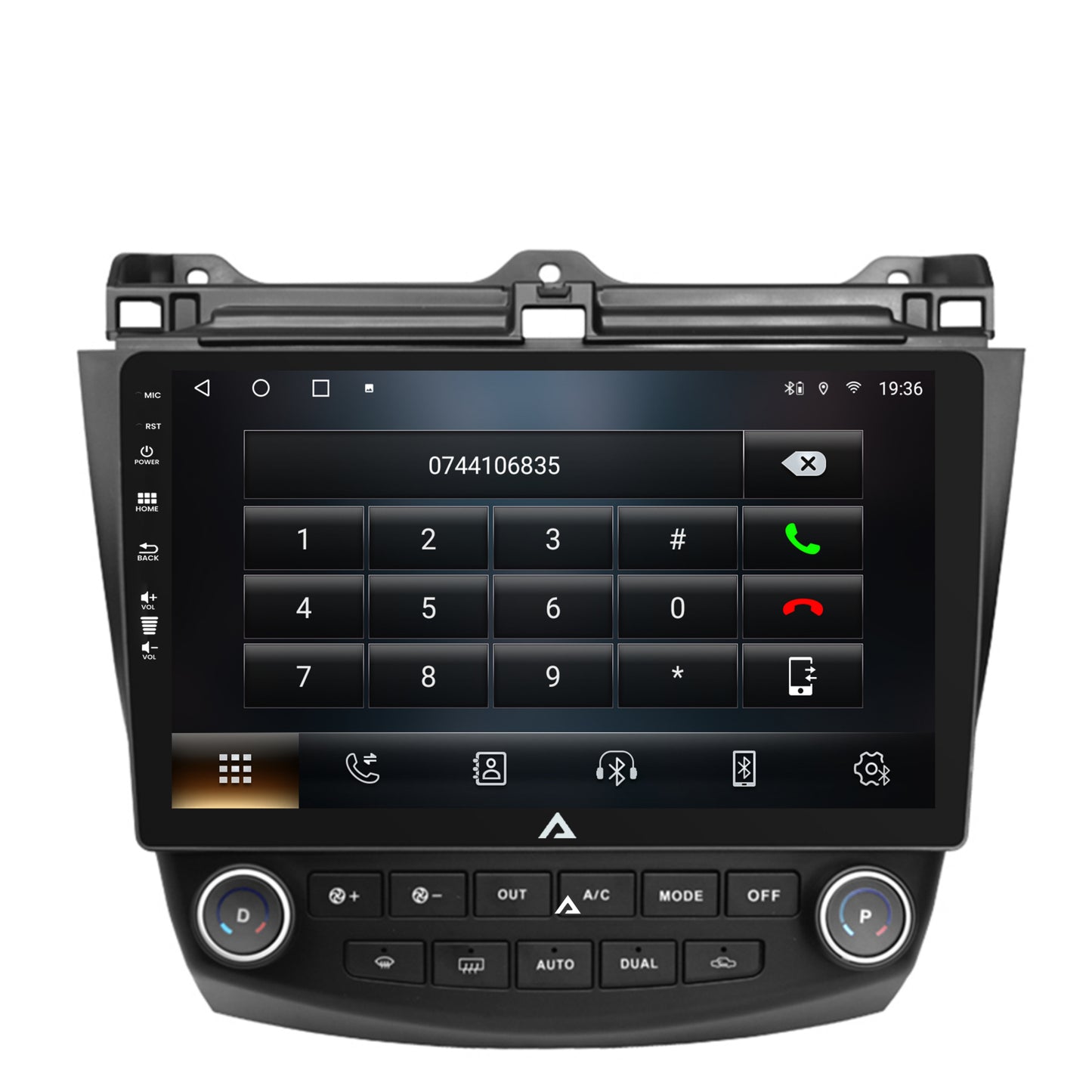 Navigatie Honda Accord 7 (2005-2008), Android, A-Octacore / 4GB RAM + 64GB ROM, 10.1 Inch - AD-BGA10004+AD-BGRKIT012
