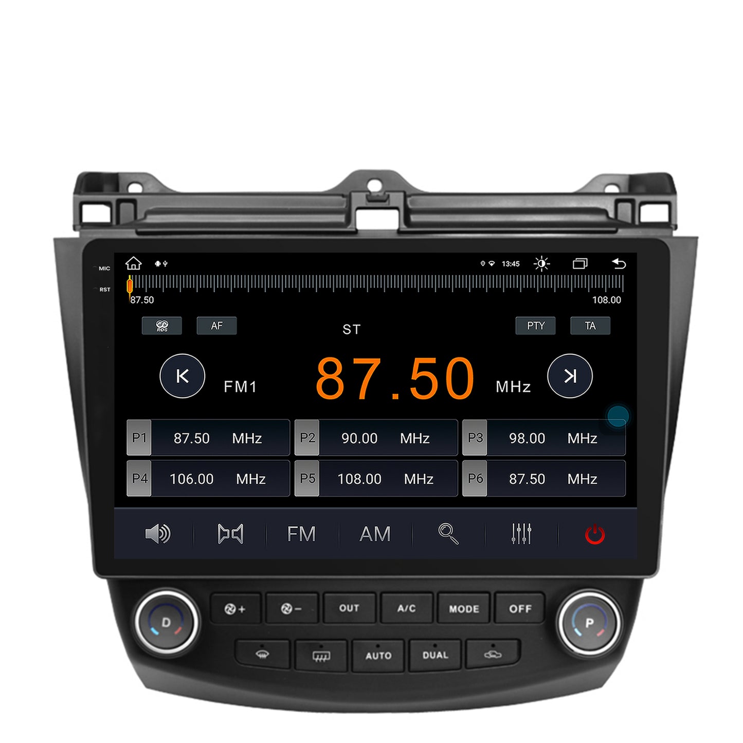 Navigatie Honda Accord 7 (2005-2008), Android, V-Octacore / 4GB RAM + 64GB ROM, 10.36 Inch - AD-BGV10004+AD-BGRKIT012