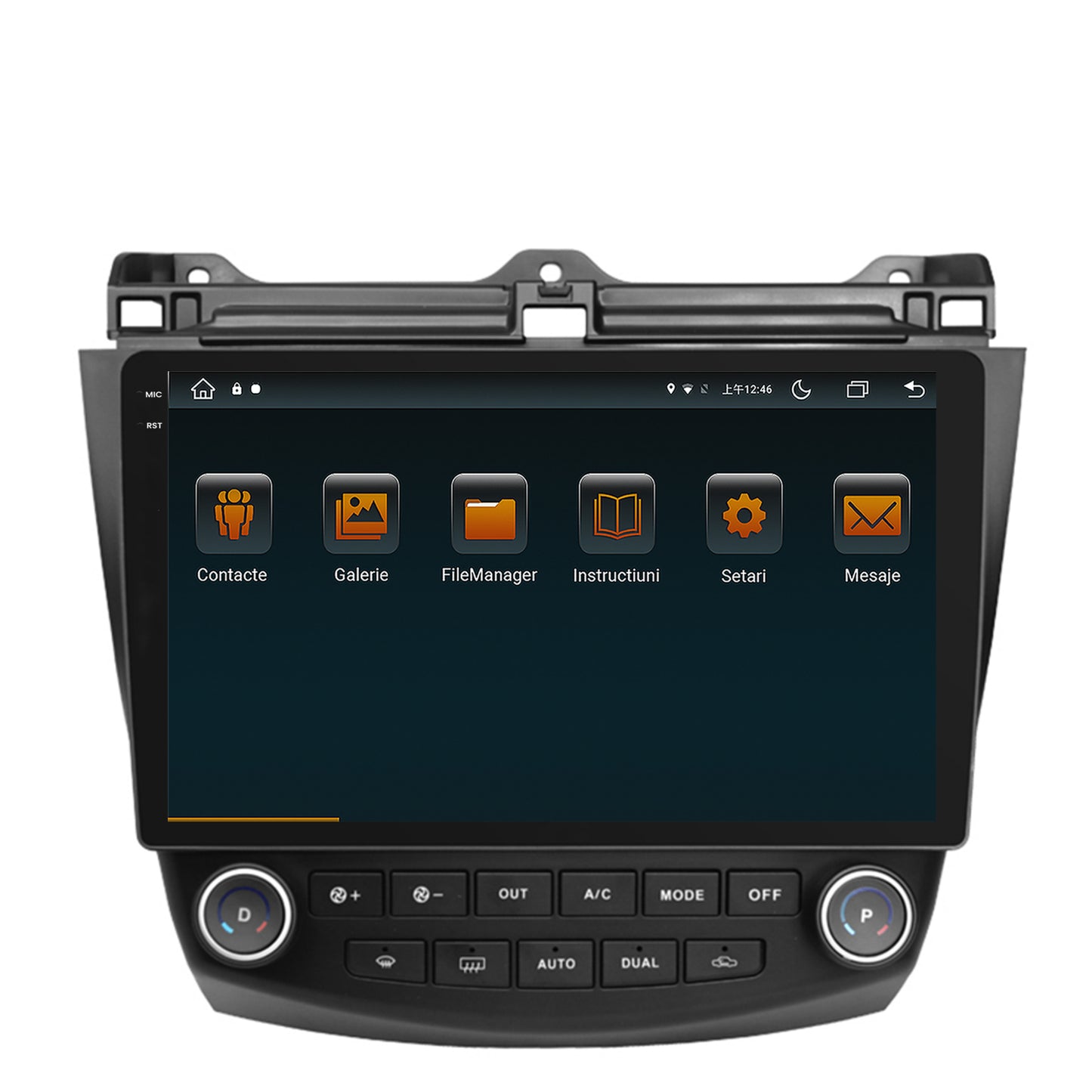 Navigatie Honda Accord 7 (2005-2008), Android, V-Octacore / 4GB RAM + 64GB ROM, 10.36 Inch - AD-BGV10004+AD-BGRKIT012