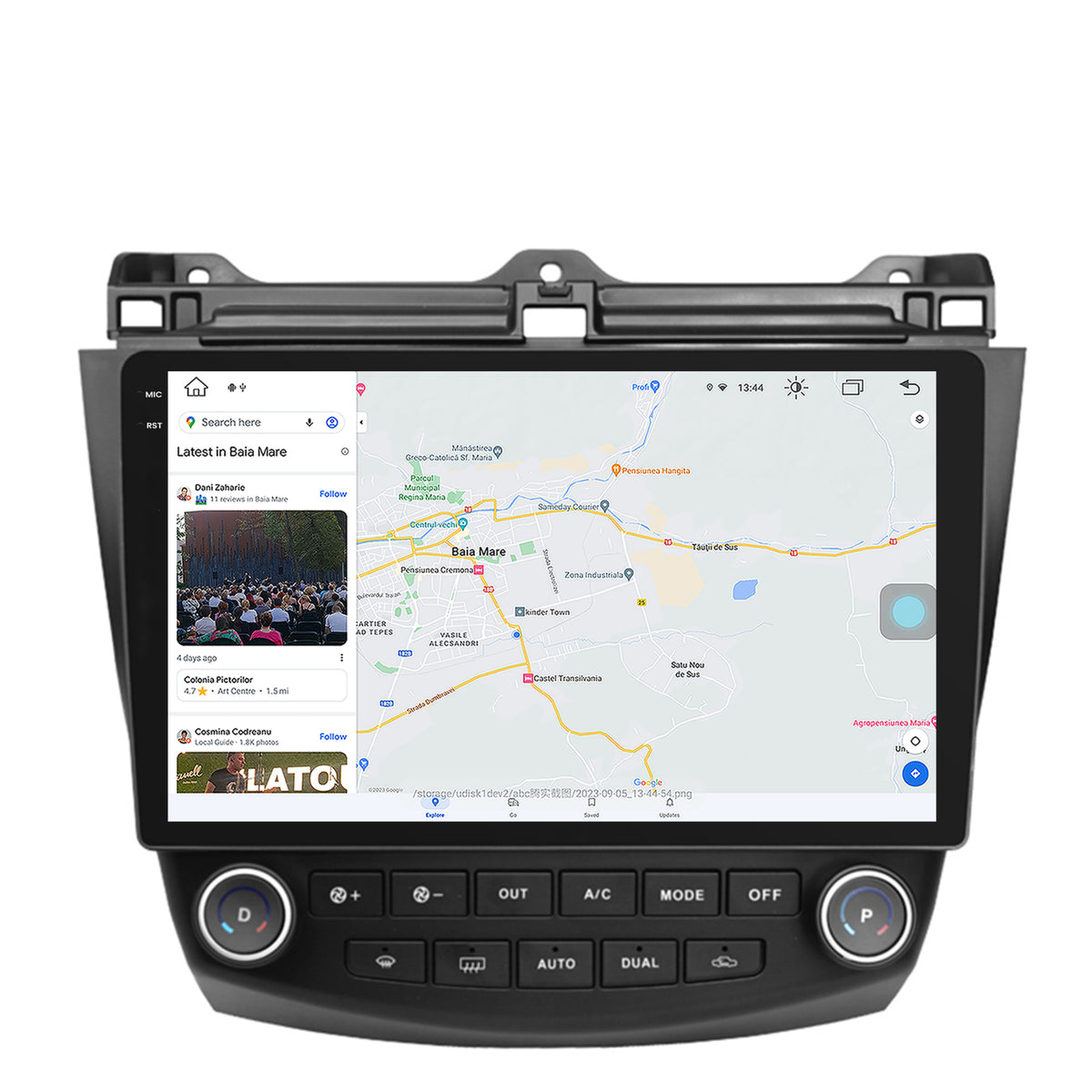 Navigatie Honda Accord 7 (2005-2008), Android, X-Octacore / 8GB RAM + 256GB ROM, 10.36 Inch - AD-BGX10008+AD-BGRKIT012