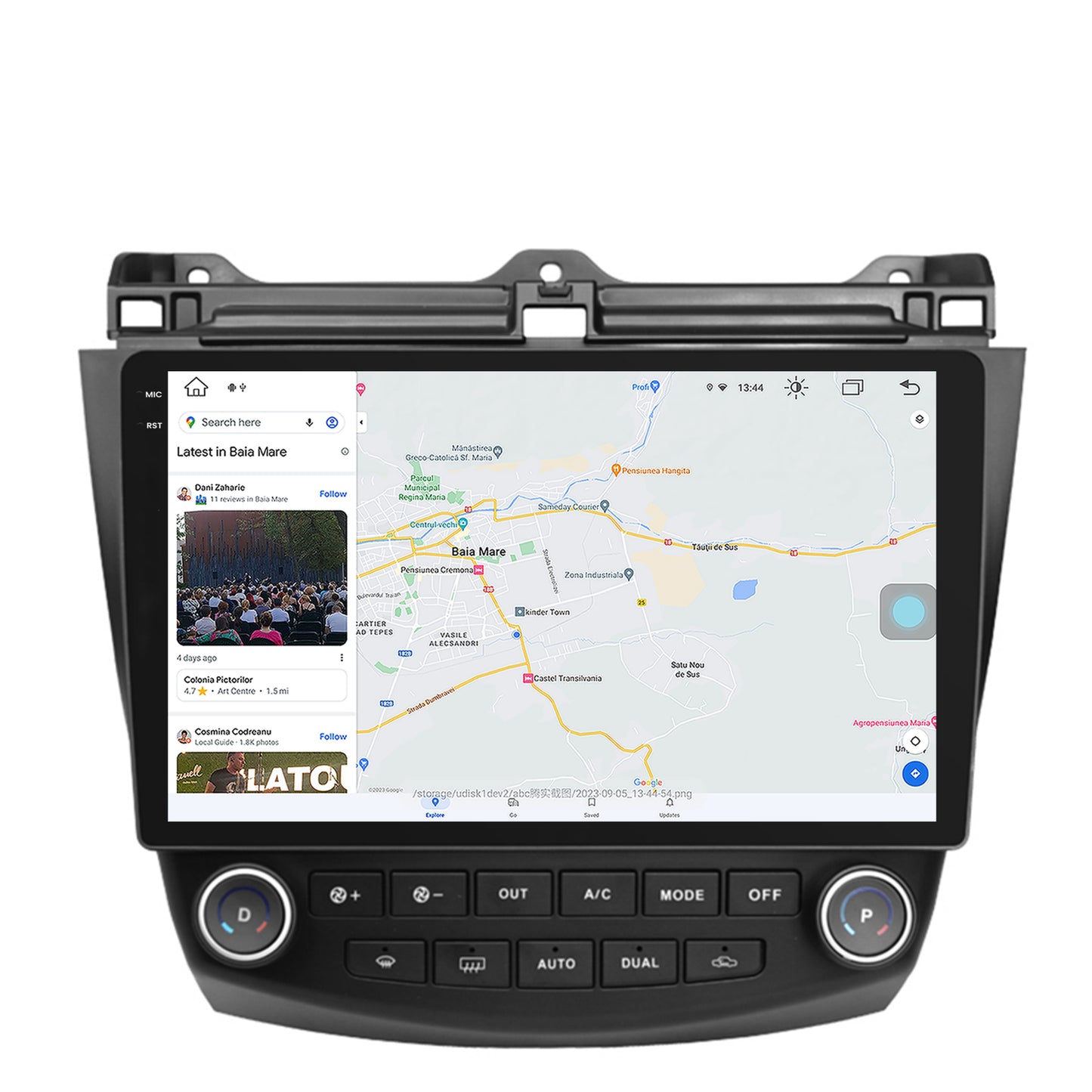 Navigatie Honda Accord 7 (2005-2008), Android, X-Octacore / 8GB RAM + 256GB ROM, 10.36 Inch - AD-BGX10008+AD-BGRKIT012