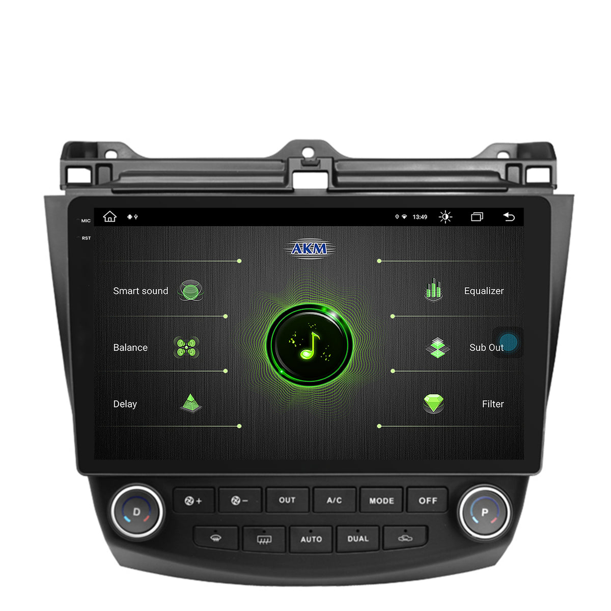 Navigatie Honda Accord 7 (2005-2008), Android, X-Octacore / 8GB RAM + 256GB ROM, 10.36 Inch - AD-BGX10008+AD-BGRKIT012