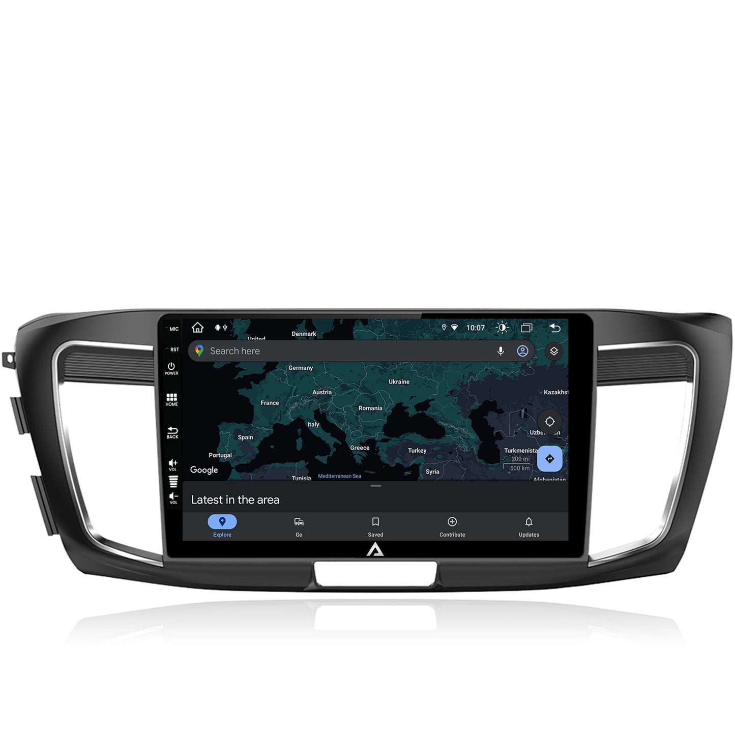 Navigatie Honda Accord 9 (2013-2017), Android, Z-Octacore / 8GB RAM + 256GB ROM, 10.1 Inch - AD-BGZ10008+AD-BGRKIT002