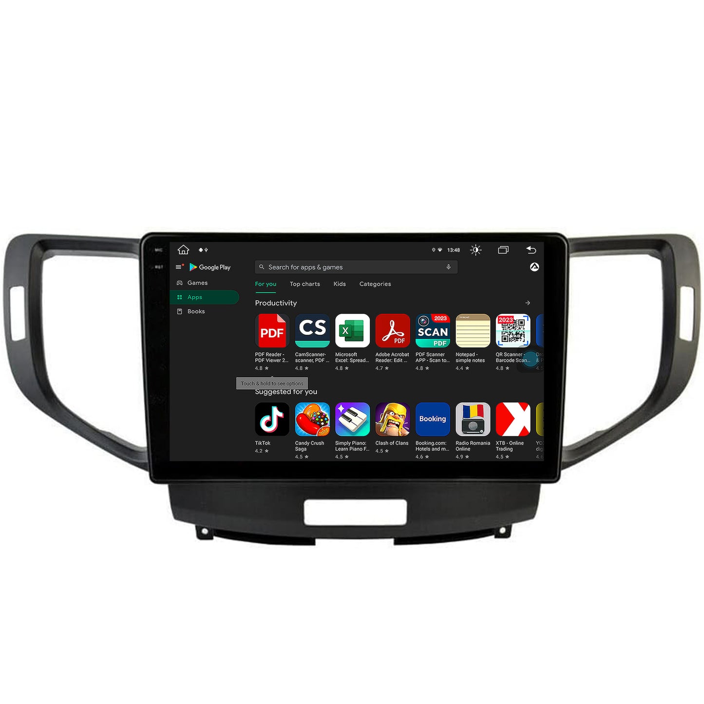 Navigatie Honda Accord VIII (2008-2012), Android, V-Octacore / 4GB RAM + 64GB ROM, 10.36 Inch - AD-BGV10004+AD-BGRKIT005V2