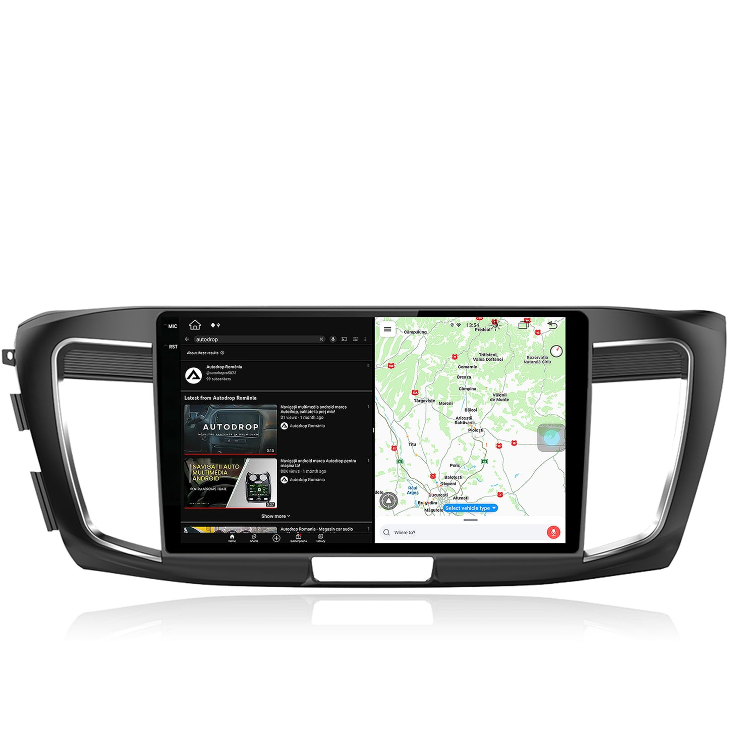 Navigatie Honda Accord 9 (2013-2017), Android, X-Octacore / 8GB RAM + 256GB ROM, 10.36 Inch - AD-BGX10008+AD-BGRKIT002