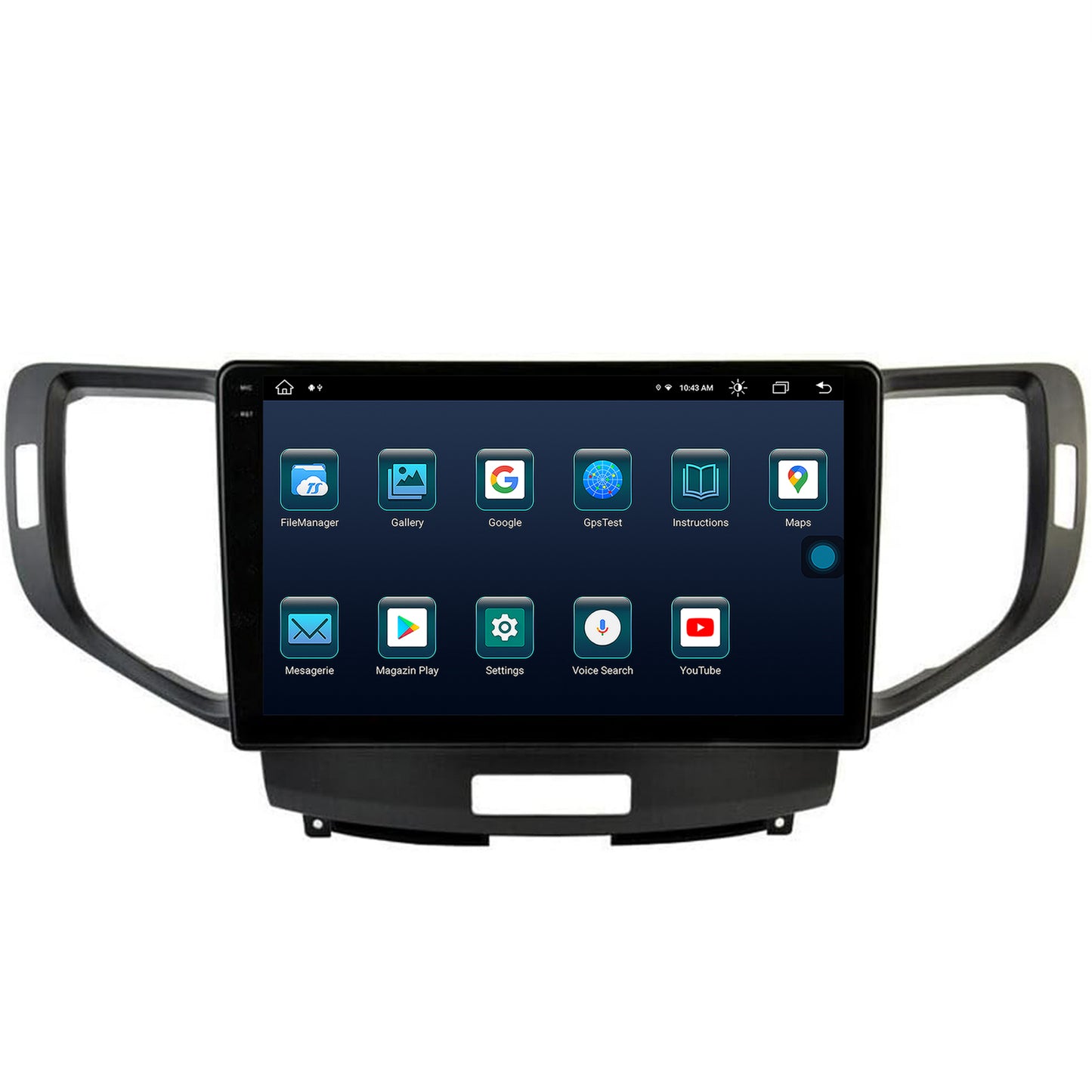 Navigatie Honda Accord VIII (2008-2012), Android, X-Octacore / 8GB RAM + 256GB ROM, 10.36 Inch - AD-BGX10008+AD-BGRKIT005V2