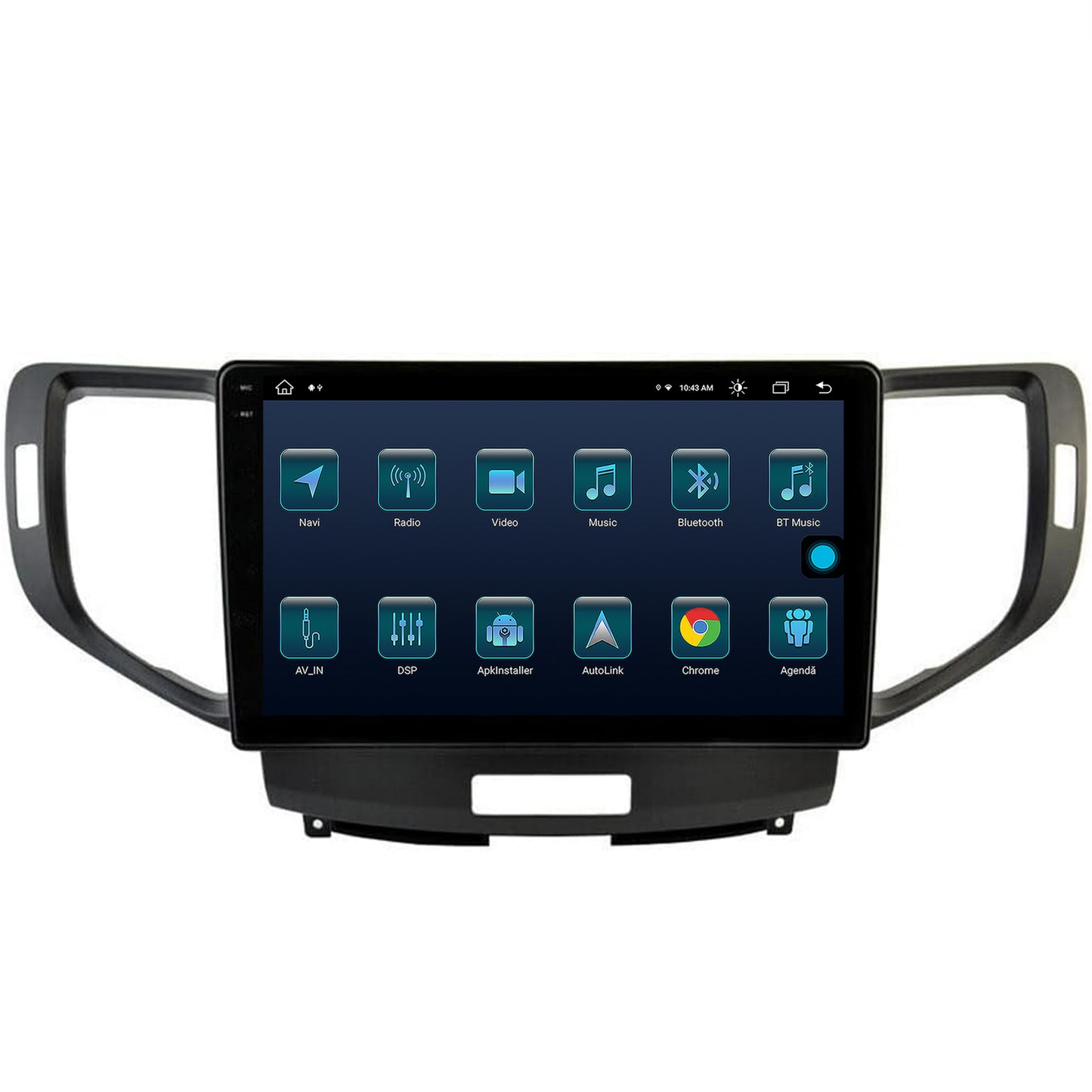Navigatie Honda Accord VIII (2008-2012), Android, X-Octacore / 8GB RAM + 256GB ROM, 10.36 Inch - AD-BGX10008+AD-BGRKIT005V2