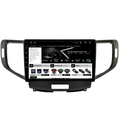 Navigatie Honda Accord VIII (2008-2012), Android, Z-Octacore / 8GB RAM + 256GB ROM, 10.1 Inch - AD-BGZ10008+AD-BGRKIT005V2