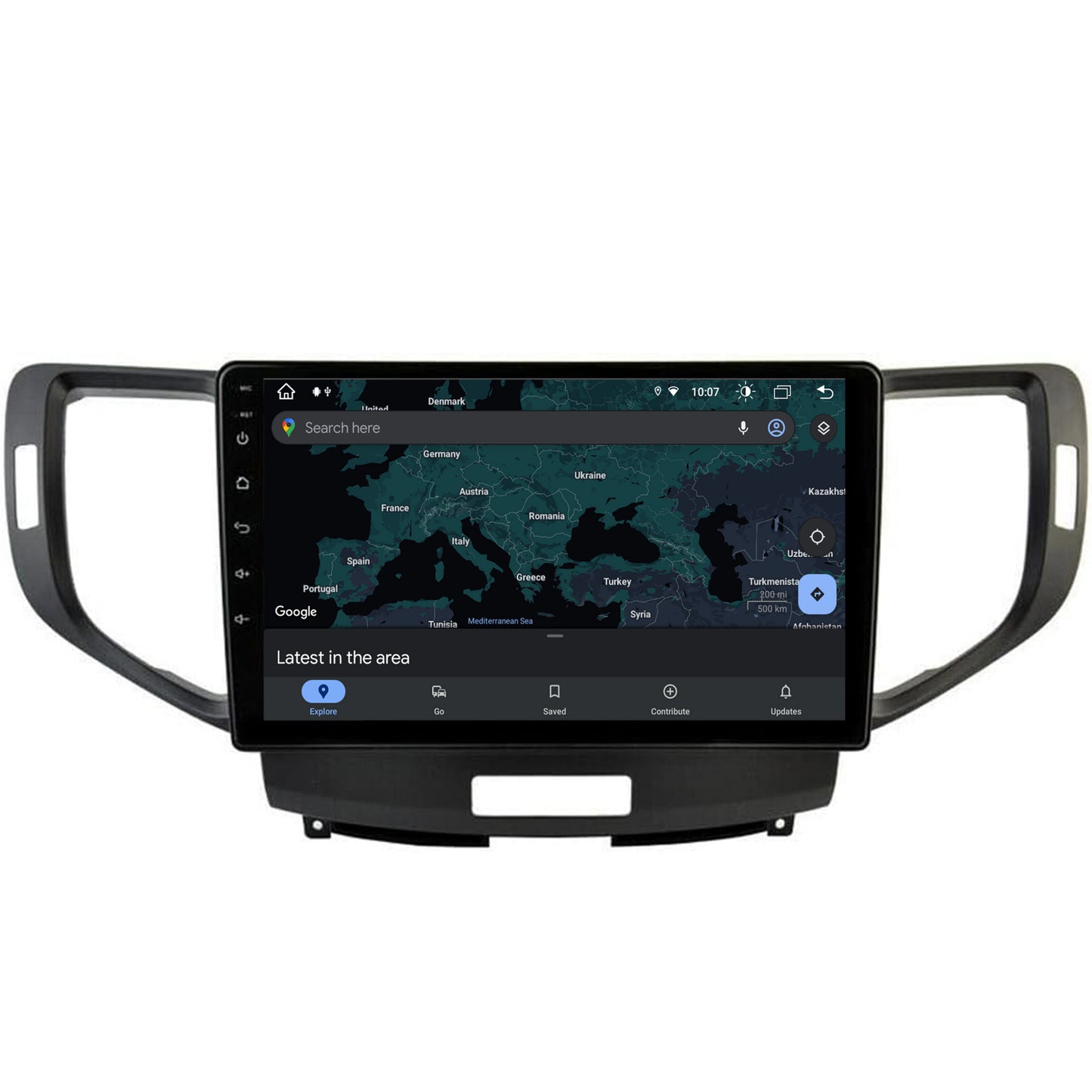 Navigatie Honda Accord VIII (2008-2012), Android, Z-Octacore / 8GB RAM + 256GB ROM, 10.1 Inch - AD-BGZ10008+AD-BGRKIT005V2